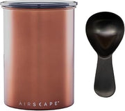 Planetary Design Airscape Stainless Steel Coffee Canister & Scoop Bundle | Dry Goods Storage
