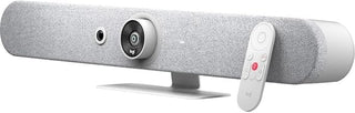 Logitech Rally Bar Mini All-in-One Video Bar for Small to Medium Rooms, White