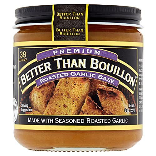 Better Than Bouillon Roasted Garlic + Sauteed Onion / 8 Ounce (Pack of 2) / 2 Vegetable