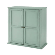 Stackable Kitchen Storage Pantry Cabinet Brown by Furnifact – Mdf 80.00%,Birch Veneer 20.00%, Brown