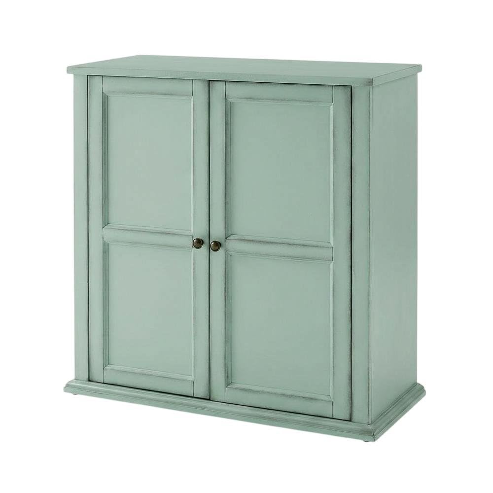 Stackable Kitchen Storage Pantry Cabinet Brown by Furnifact – Mdf 80.00%,Birch Veneer 20.00%, Brown