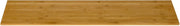Rosseto BP200 Narrow Bamboo Rectangle Surface Display Platter, 8-Inch
