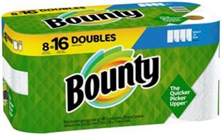 Bounty 73550 Select-a-size Paper Towels, White, 8 Count