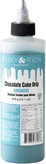 Roxy & Rich Roxy and Rich Chocolate Cake Drip, 315 Grams Turquoise