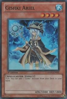 YU-GI-OH! - Gishki Ariel (HA05-EN035) - Hidden Arsenal 5-1st Edition - Super Rare
