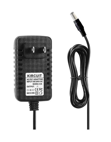 AC Adapter for Charging Detecto 6800-1044 AC Adapter Fits PS-7 (PS7) & PS11 Portion Control Digital Weight Scales Power Supply Cord by Kircuit – Black