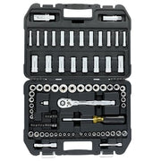 DEWALT NEW 84 Piece Set / STANDARD / Black, Yellow Drive Socket Sets