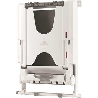 Small PeakServe Recessed Cabinet Adapter Paper Towel Dispenser44; White by Tork – Small, Paper,Plastic, White, Model 552521