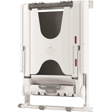 Small PeakServe Recessed Cabinet Adapter Paper Towel Dispenser44; White by Tork – Small, Paper,Plastic, White, Model 552521