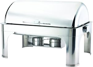 Browne 9 qt Stainless Steel Harmony Collection Stainless Steel Full Chafer
