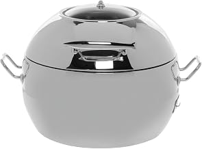 HUBERT Induction Chafer for Soup, 11 1/2 Quart Stainless Steel - 19 1/2" L x 18 1/2" W x 12 4/5" H