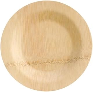 PacknWood 210BVNER7RD2 7.1 x 0.7 in. Bamboo Veneer Round Plate - 100 Piece