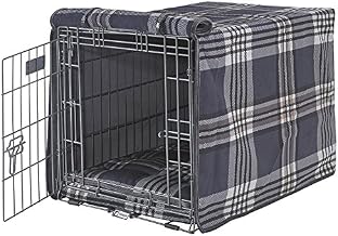 Bowsers 17881 Luxury Crate Cover, Greystone Tartan, XX-Large