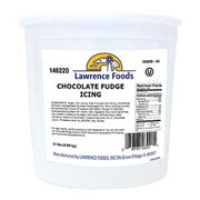 Chocolate Fudge Icing by Lawrence Foods – 11 pounds, Pack of 2