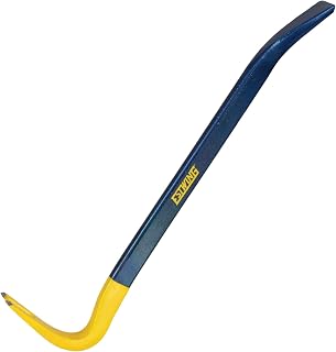 Estwing 14-Inch Heavy Duty G-Bar Wrecking Bar - 2X Leverage, Low Profile Claw, Forged Alloy Steel (Model 62670)