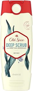 Old Spice Body Wash Deep Scrub With Deep Sea Minerals - 16 Fl Oz, 16 Oz