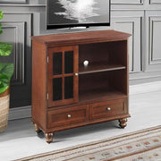 Tahoe Highboy TV Stand by Convenience Concepts – 36"L x 15.5"W x 36.5"H, Wood, Espresso, Model 8067000