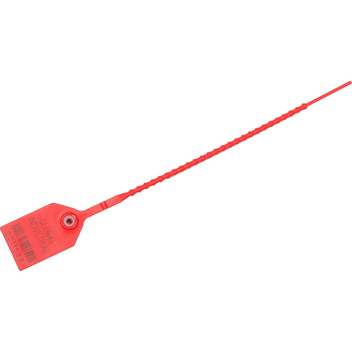 Adjustable Plastic Truck Seal by Global Industrial – Polyethylene, Red, Model HPT13255