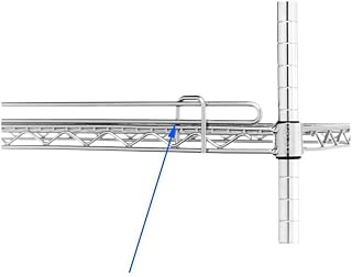 Metro Super Erecta 1 x 30" Chrome Shelf Ledge