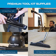 Powr-Flite Premium Comfort Pro / 10-Quart / Black Canister Vacuums