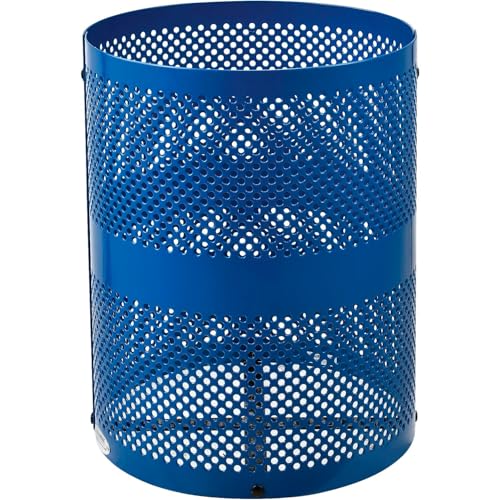 Global Industrial Blue / Industrial / 36.0 gallons Trash, Recycling & Compost