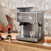 KitchenAid Brushed Stainless Steel / 2.5L / Semi with Burr Semi-Automatic Espresso Machines