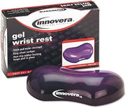 Innovera Gel Mouse Wrist Rest, Purple