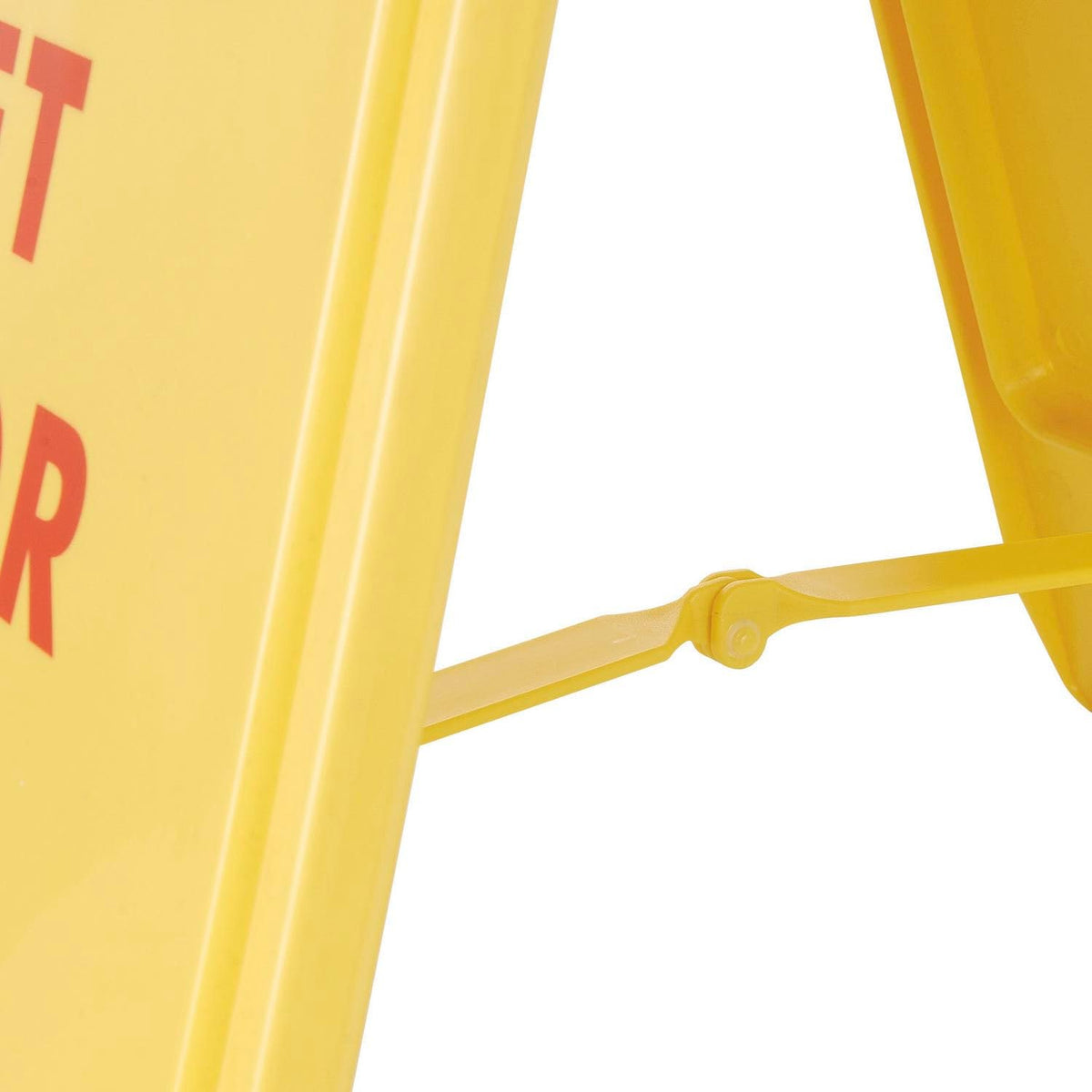 Floor Sign 2 Sided - Caution Wet Floor by Global Industrial – 25"L x 12"W x 1"H, Plastic, Yellow, Model 338*****##*