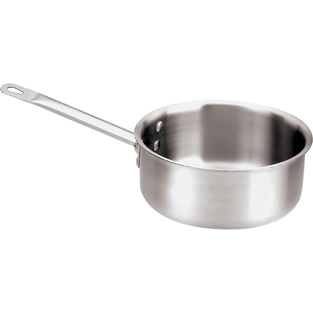 World Cuisine Sauce Pan by PADERNO – 5 quarts, Stainless Steel, Model 12511-24
