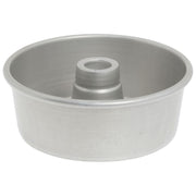 Glazed Alum. #650 Angel Food Tube Cake Pan by Chicago Metallic Bakeware – 7.5 inches, Aluminum, Silver, Model 46505