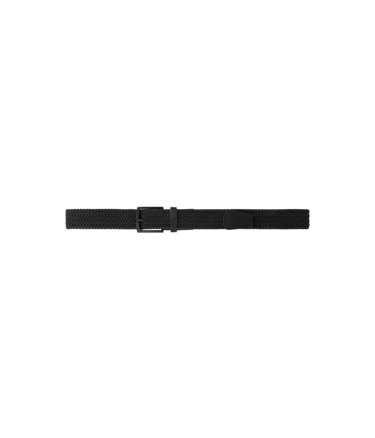 Voodoo 2.0 Belt by TravisMathew – LG (33-38), Cotton Blend, Black, Model 1MAA252