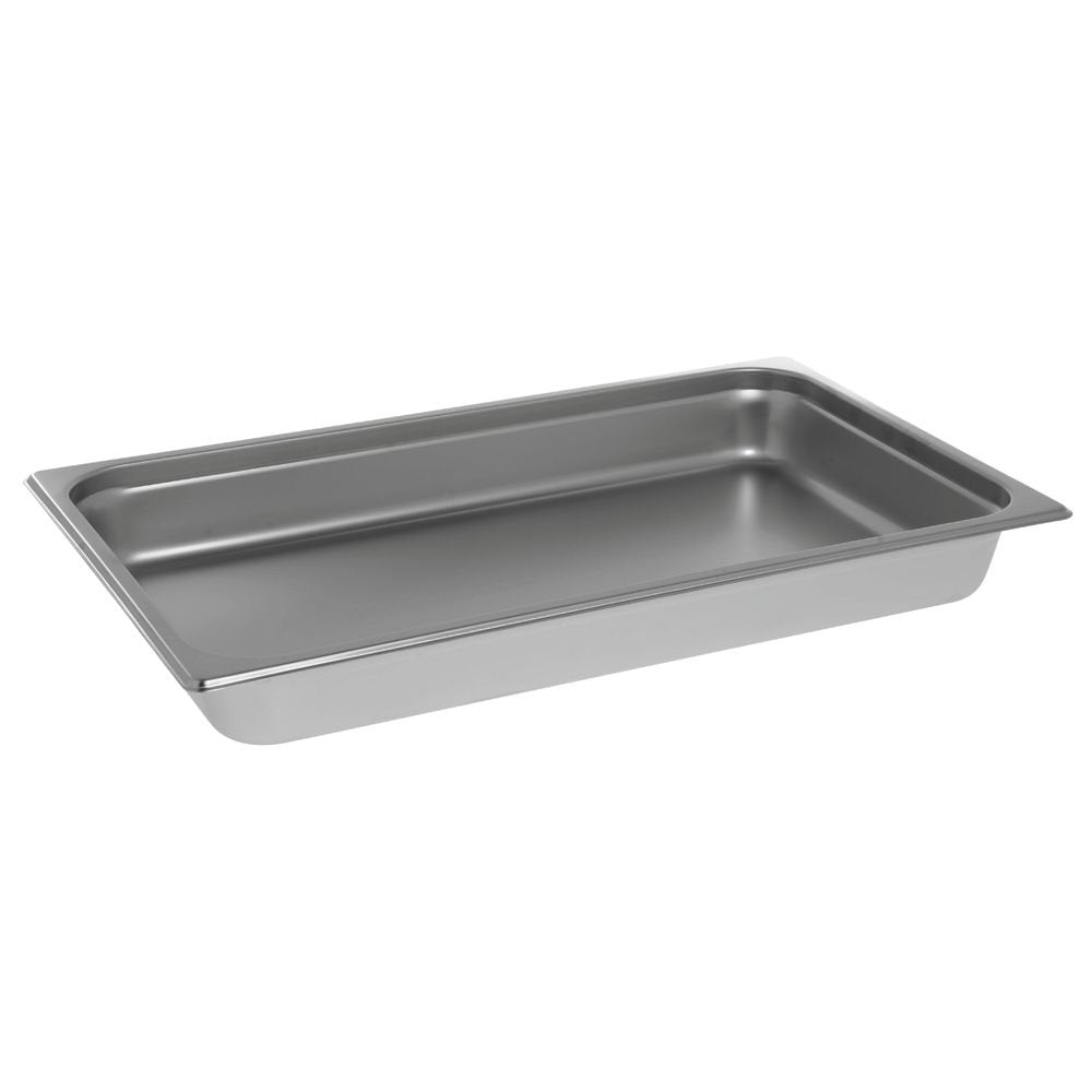 Steam Table Pan Hotel Pan Full Size Stainless Steel - 2 1/2 D by HUBERT – 2.5 inches (depth), 2.5 inches, Stainless Steel, Model AST-2002
