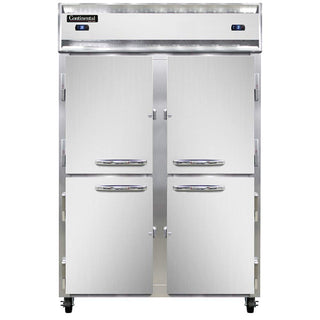 Refrigerator-Freezer Two-Section by Continental – Stainless-Steel, Model 2RF-SS-HD