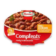 HORMEL COMPLEATS Chili with Bean / 10 Ounce (Pack of 6) / Chili with Beans Chili