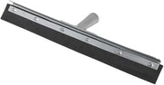 HUBERT Single Blade Floor Squeegee Black Rubber - 18"L