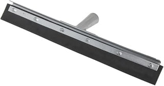 HUBERT Single Blade Floor Squeegee Black Rubber - 18"L