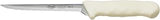 Winco 6" White Plastic Utility Knife with Handle