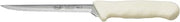 Winco 6" White Plastic Utility Knife with Handle