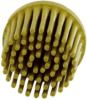 3M Scotch-Brite Ceramic RD-ZB Bristle Disc - Medium Grade - Quick Change Attachment - 5/8 in Center Hole - 1 in OD & 30000 Max RPM - 18706 [PRICE is per DISC]