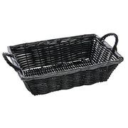 HUBERT Black / 8"Lx11"Wx3"H / Modern Shelf Baskets
