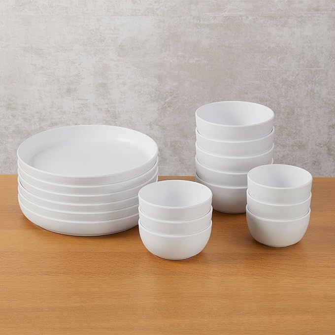 Inc. BOWL, ROUND, WHITE, 16 OZ. by American Metalcraft – 16, Acrylic, White, Model AB16WH