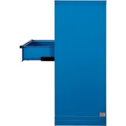 9 Drawer Modular Cabinet by Global Industrial – 24"L x 36"W x 57"H, Alloy Steel, Blue, Model 298450BL