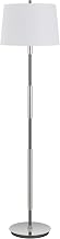 Cal 150W 3 Way Ciudad Metal Two Tone Floor lamp