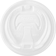 Dart 16RCL Optima Reclosable Lid – Fits 12-24 oz Foam Cups, White, 1000/Carton