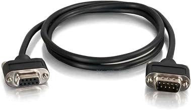 C2G 3ft CMG-Rated DB9 Low Profile Cable M-F, 52156