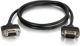 C2G 3ft CMG-Rated DB9 Low Profile Cable M-F, 52156