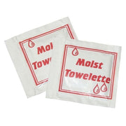 Disco Moist Towelette - 1000 per case. by Disco Automotive – 1000 Count (Pack of 1), White, Pack of 1000