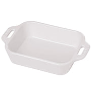 Ceramic Rectangular Baking Dish by STAUB – 10.5x7.5-inch, 2.5 quarts, Ceramic, White, Model 40508-593