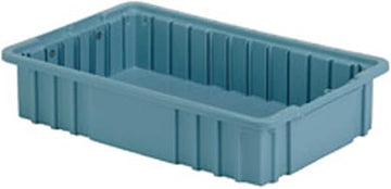 LEWISBINS Divider Box NDC2035 16-1/2 X 10-7/8 X 3-1/2, Light Blue, PK8