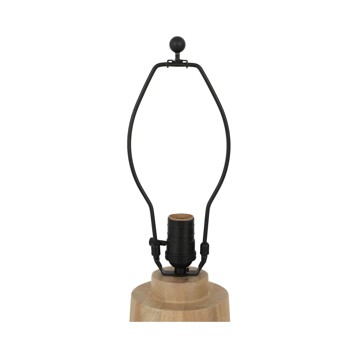 Ivy Table Lamp by Moe's Home Collection – Mango Wood, Natural, Model GK-1148-24-NA